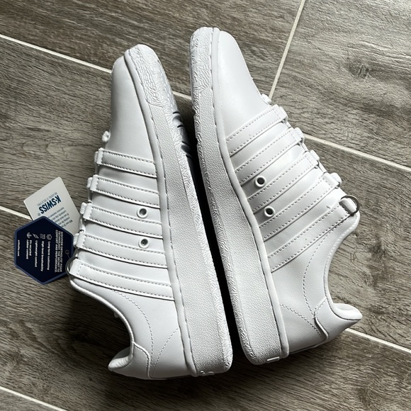 K-Swiss Classic White Sneaker 8 NWT - Picture 10 of 14